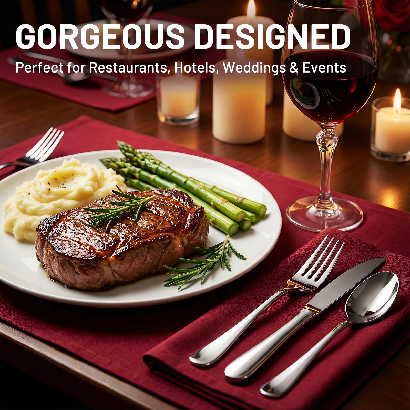 Kikcoin ergonomic balanced-weight handles enhance comfort during meals