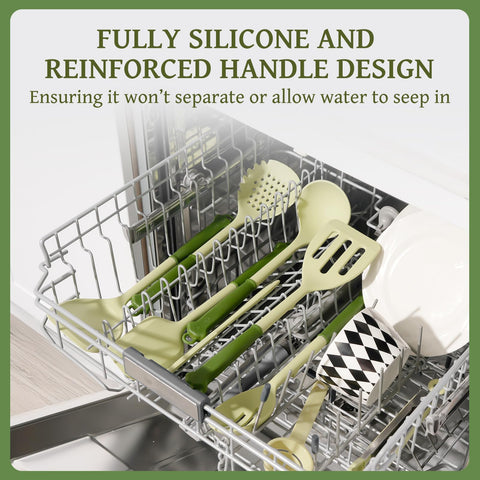 Kikcoin ergonomic silicone grips with color-block handles for comfort.