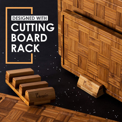 Kikcoin four-layer thickened design boosts board durability for daily cooking
