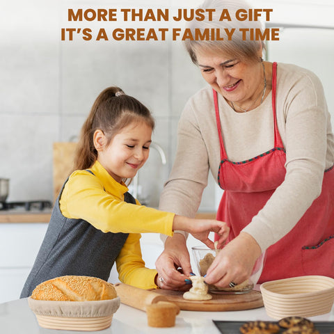 Gift-ready bread making kit perfect for bakers of all levels.