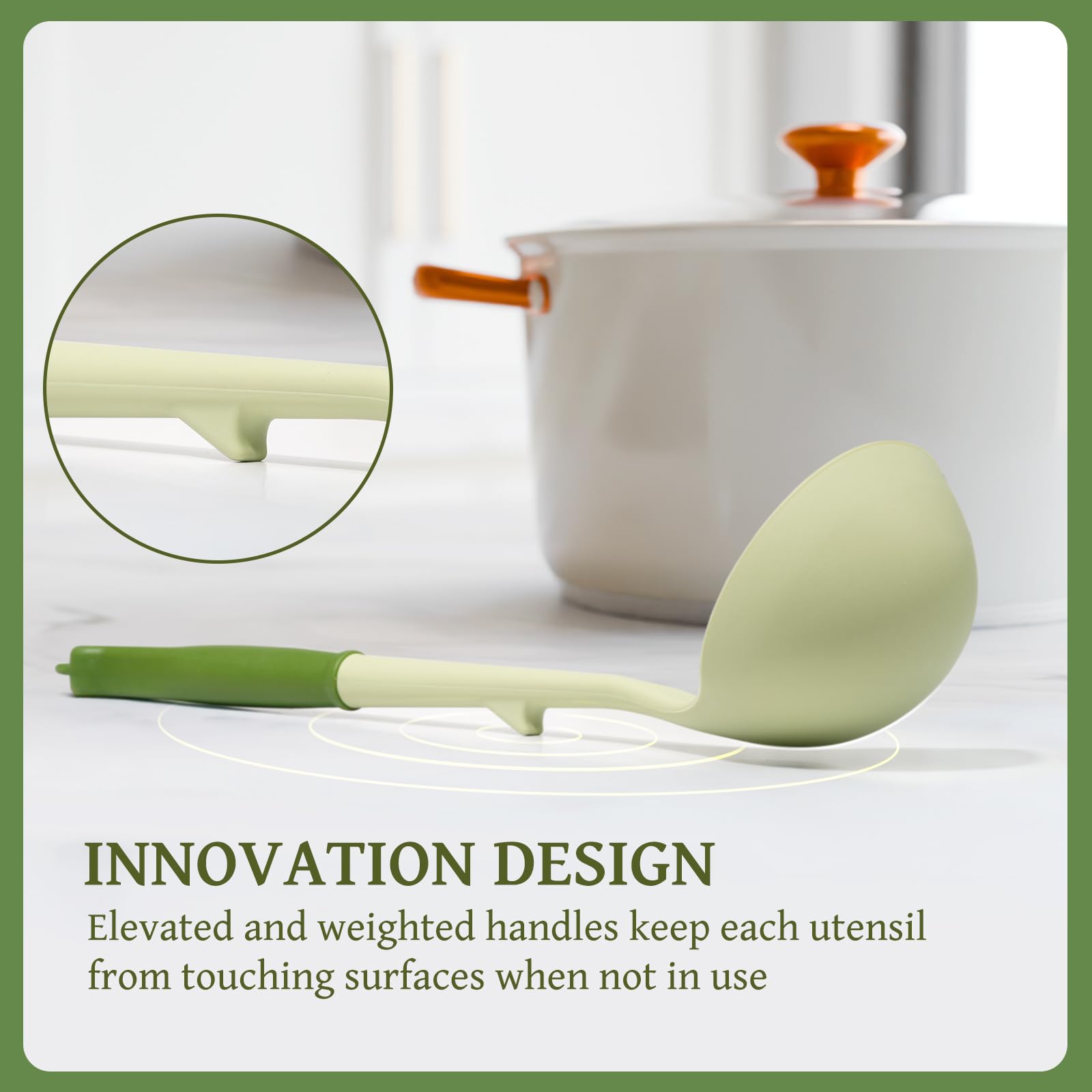 Kikcoin heat-resistant utensils demonstrate high heat tolerance.