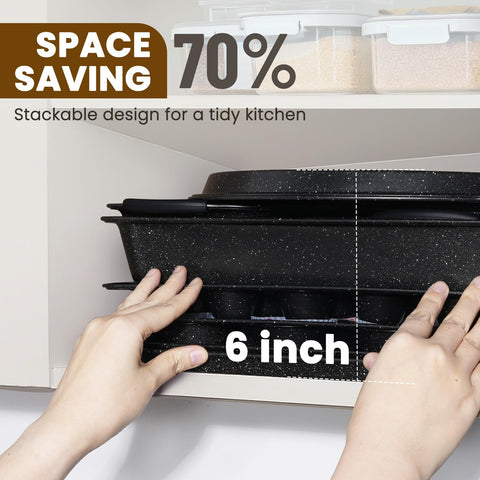 Kikcoin loaf pan ideal for quick breads and homemade loaves.