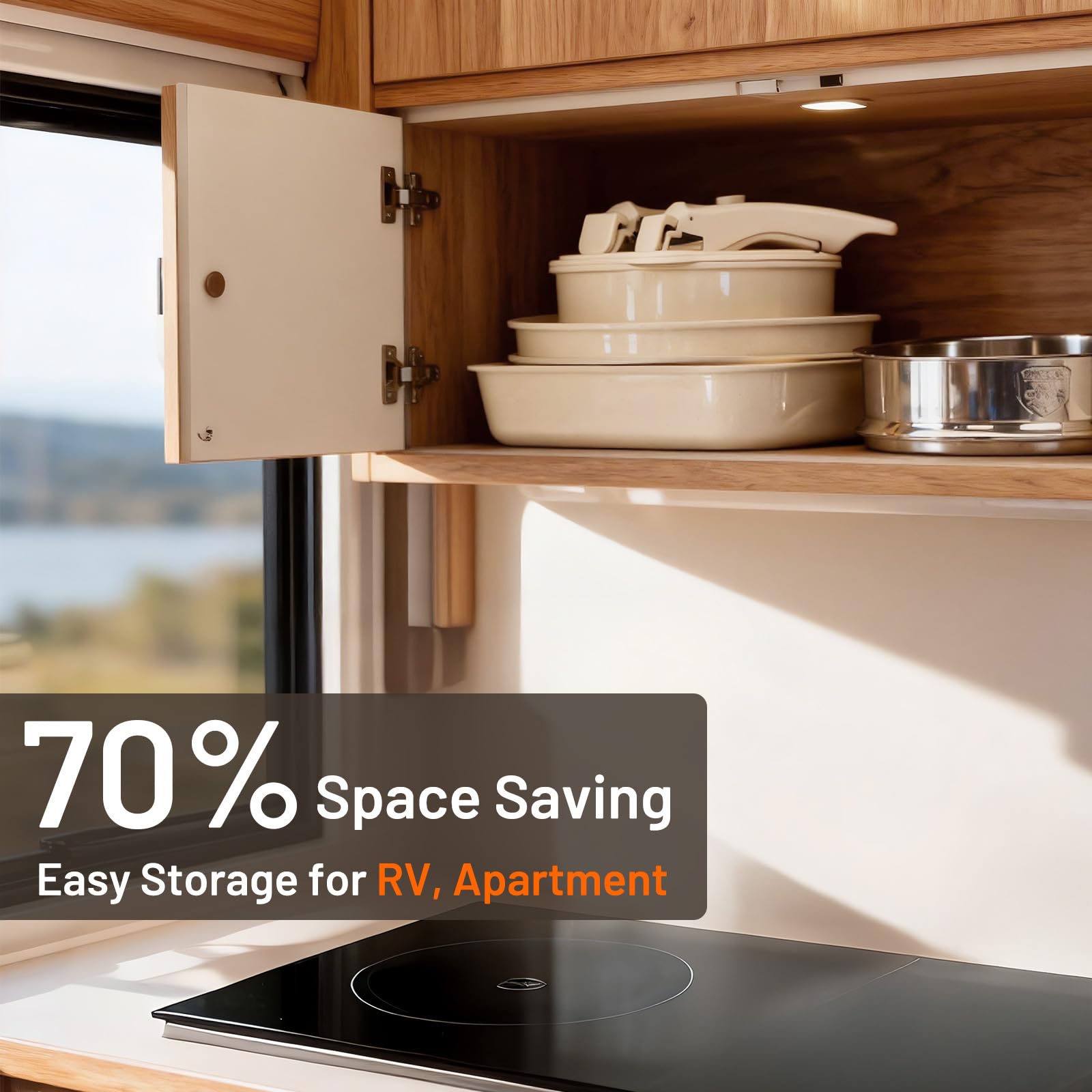 Kikcoin oven-safe cookware ready for high-temperature baking.