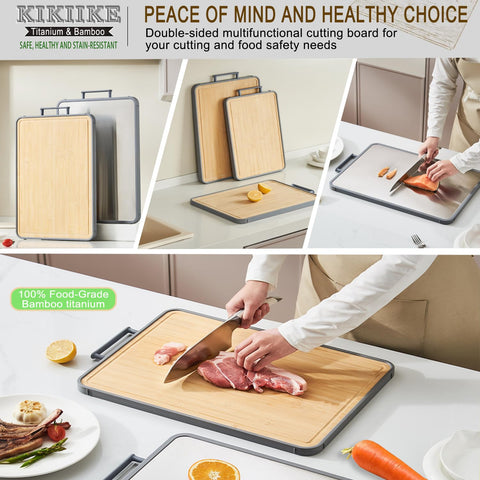 KIKIIKE gift-packaging-ready cutting board is a thoughtful kitchen gift.