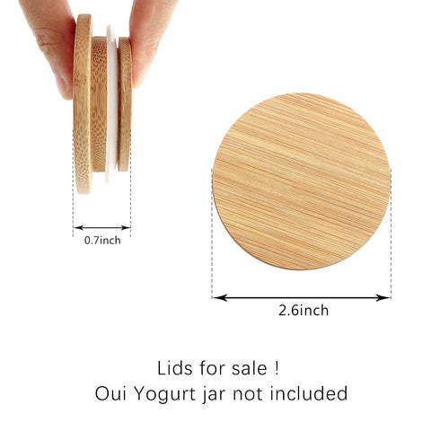 KIKINIKO Oui jar lids silicone sealing rings close-up, preserves freshness during daily use.