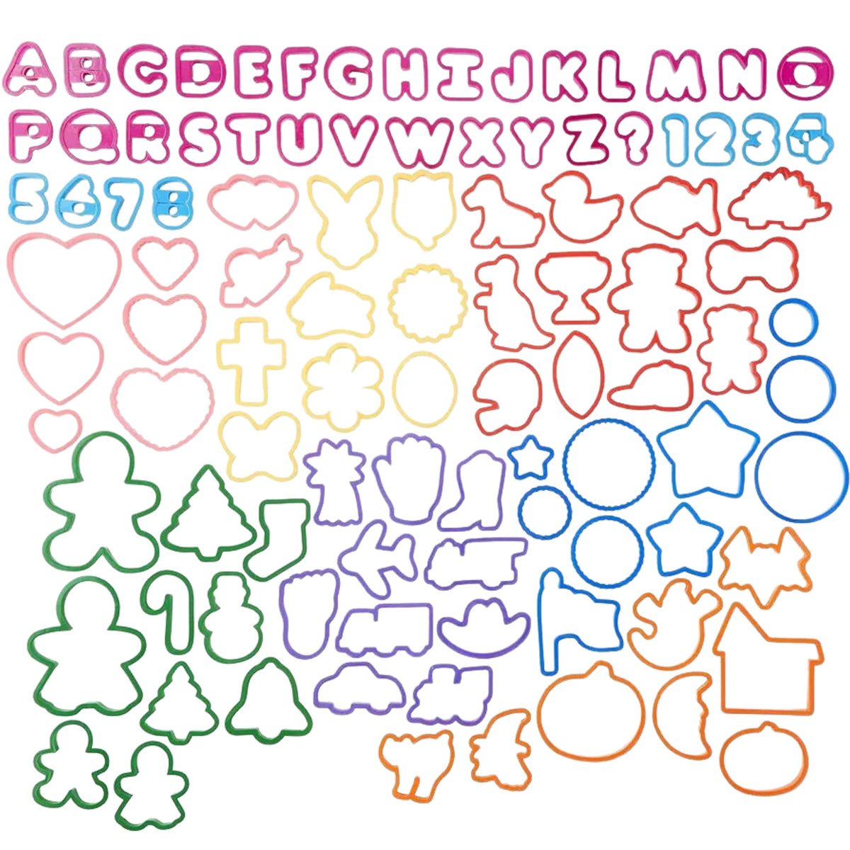 Killer's Instinct Outdoors 108-shapes cookie cutters set for versatile baking.