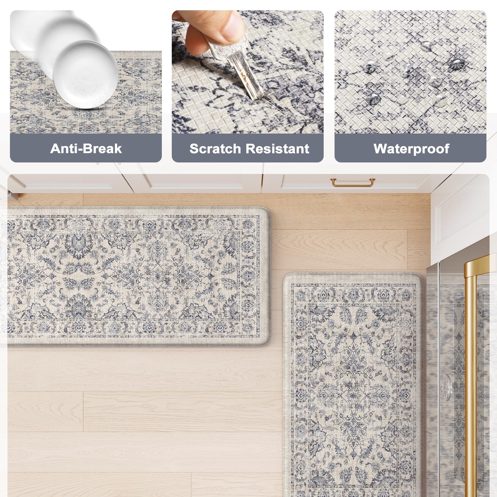 KIMODE easy-clean design with damp cloth or vacuum.