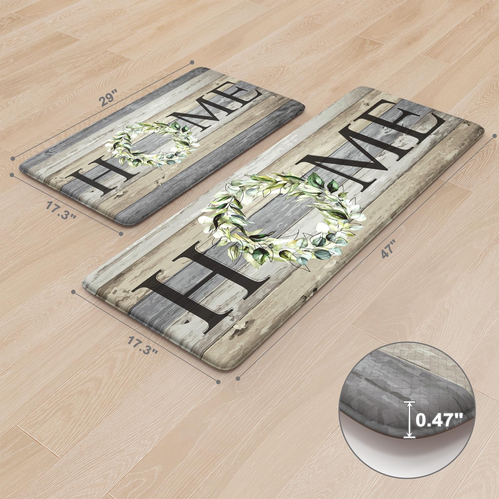 KIMODE two-piece set adds versatile, cushioned kitchen protection.