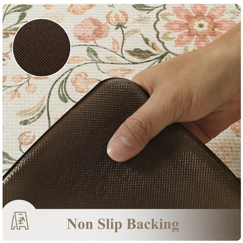 KIMODE non-slip rubber back detail ensures grip on wet or smooth floors