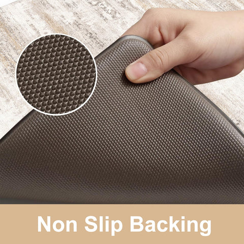 KIMODE padded non-slip bottom keeps mats in place on various floor types.