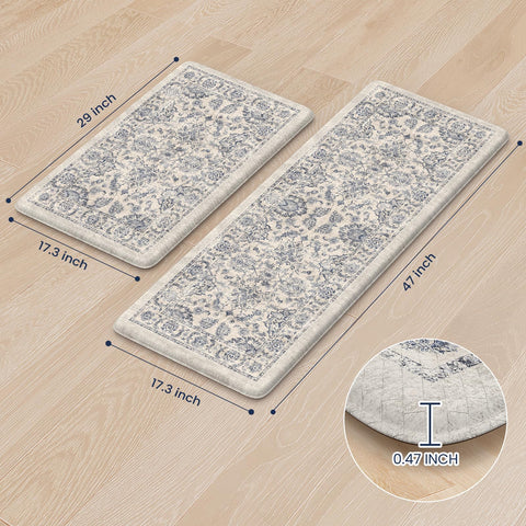 KIMODE two-piece mat set in two sizes for versatile kitchen layouts.