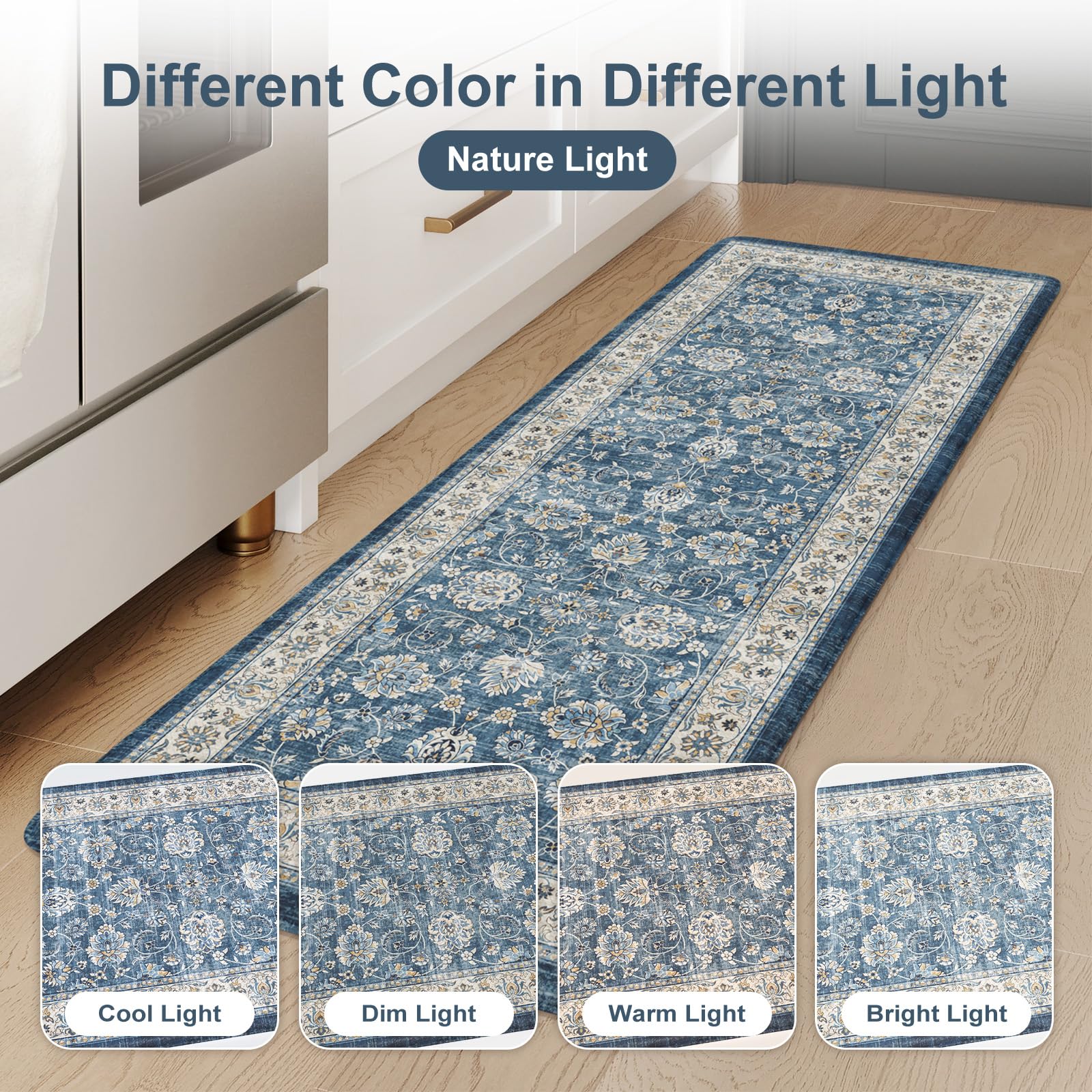 KIMODE two-piece Boho Blue set complements kitchen decor