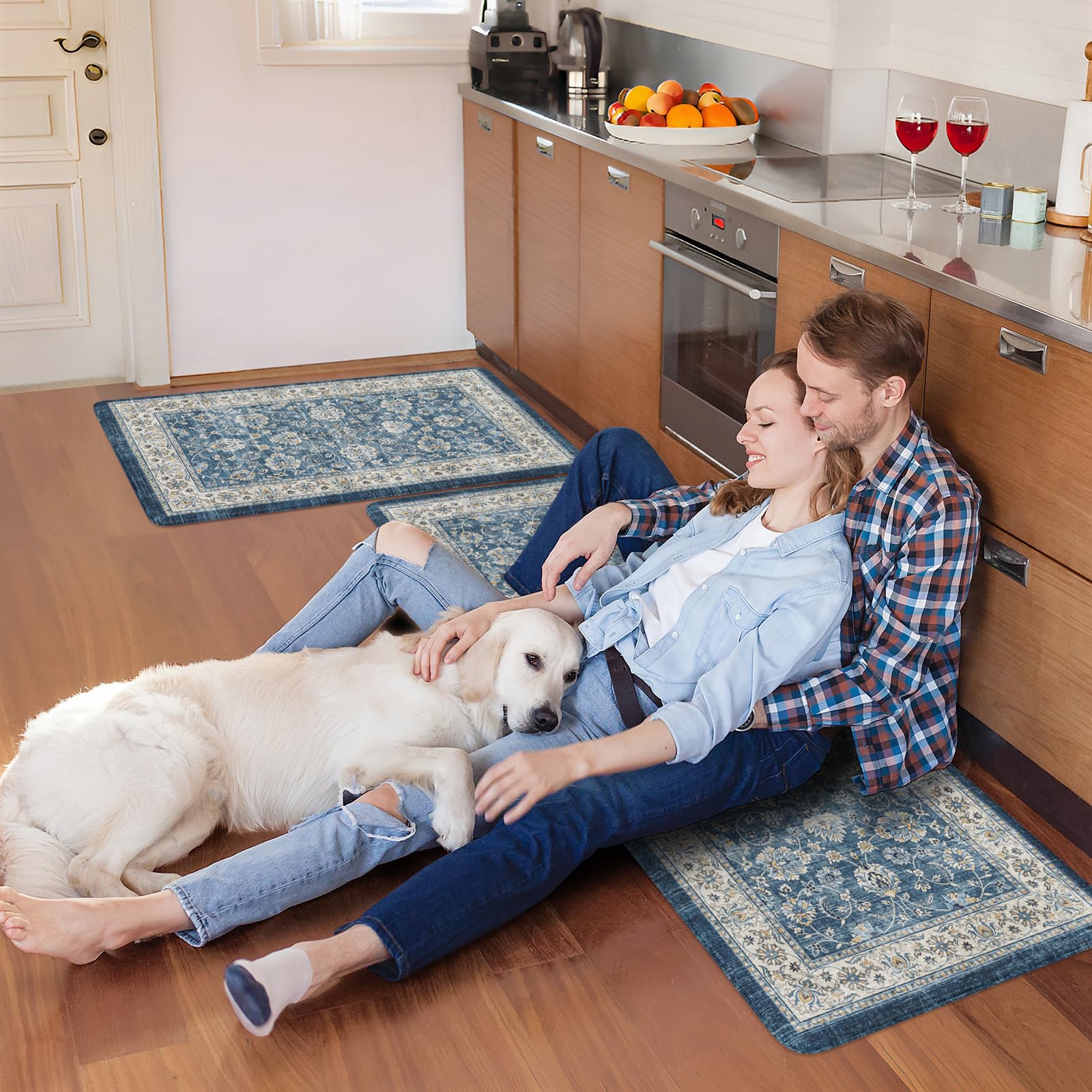 KIMODE versatile mats for kitchen, laundry, desk and more