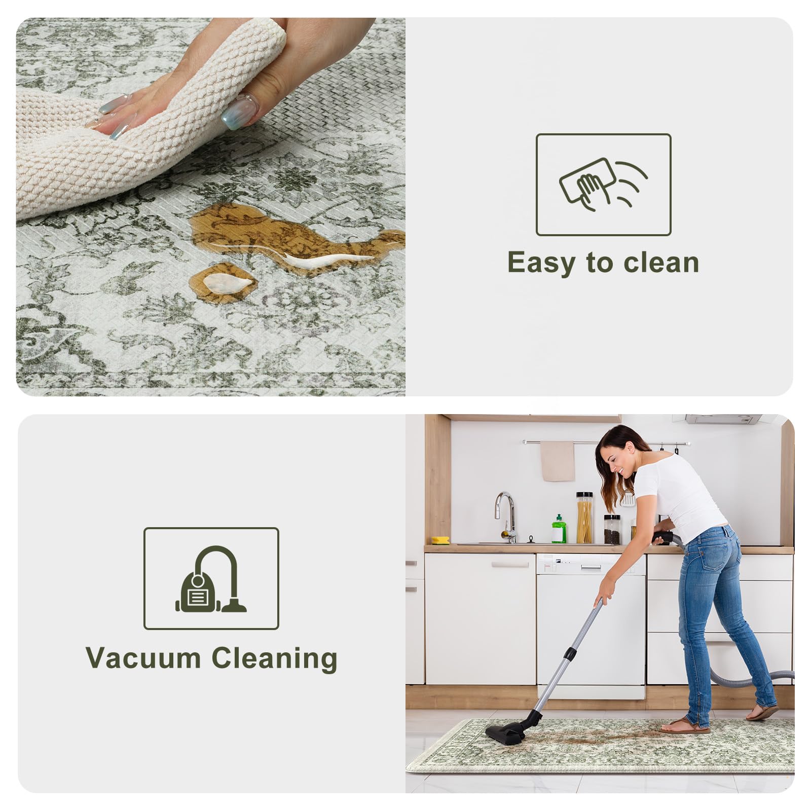 KIMODE waterproof surface enables easy cleanup after spills