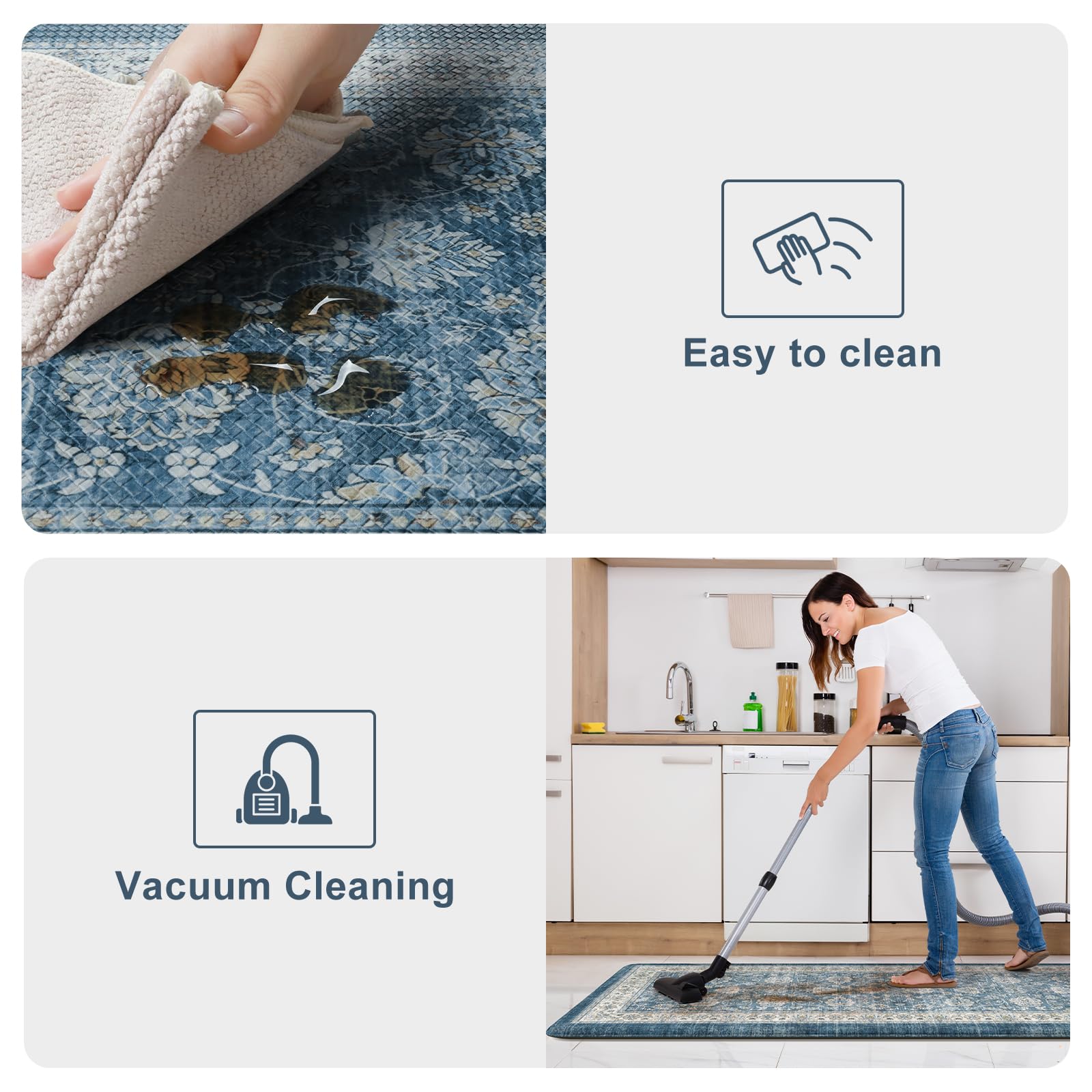 KIMODE waterproof and stain-resistant surface for easy cleanup