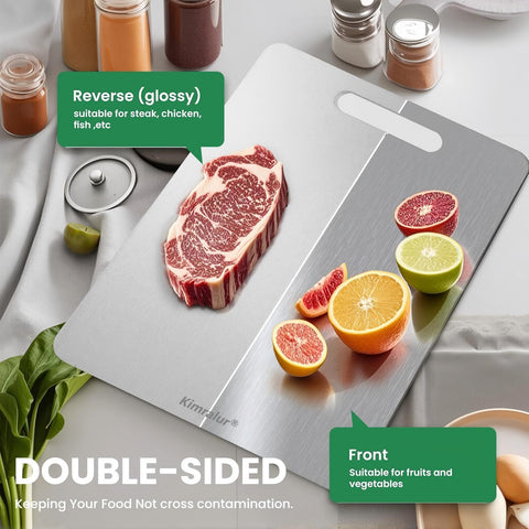 Kimralur easy-to-clean surface rinses quickly and dries