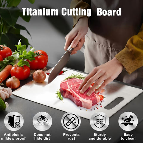 Kimralur titanium board showcases food-grade purity for safe kitchen surfaces