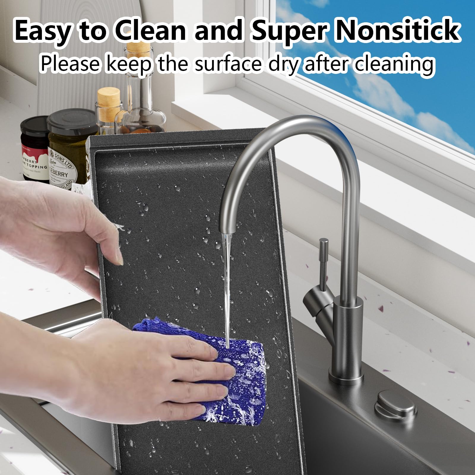 KIMSOFUNNY WB31X24738 extra-large 15x9 inch cooking surface for families