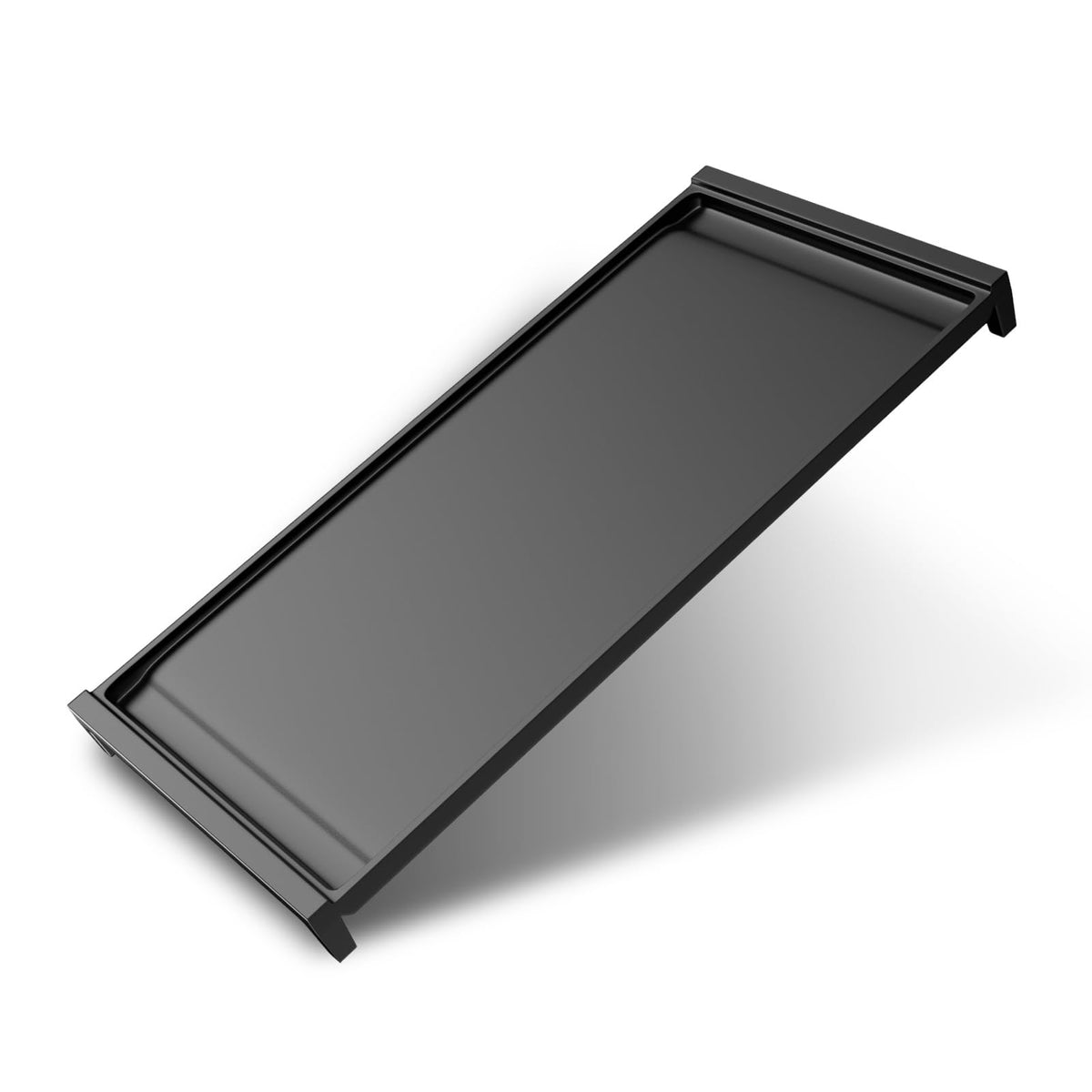 KIMSOFUNNY WB31X24738 heavy-duty cast iron griddle on GE stove for durable searing and even heat