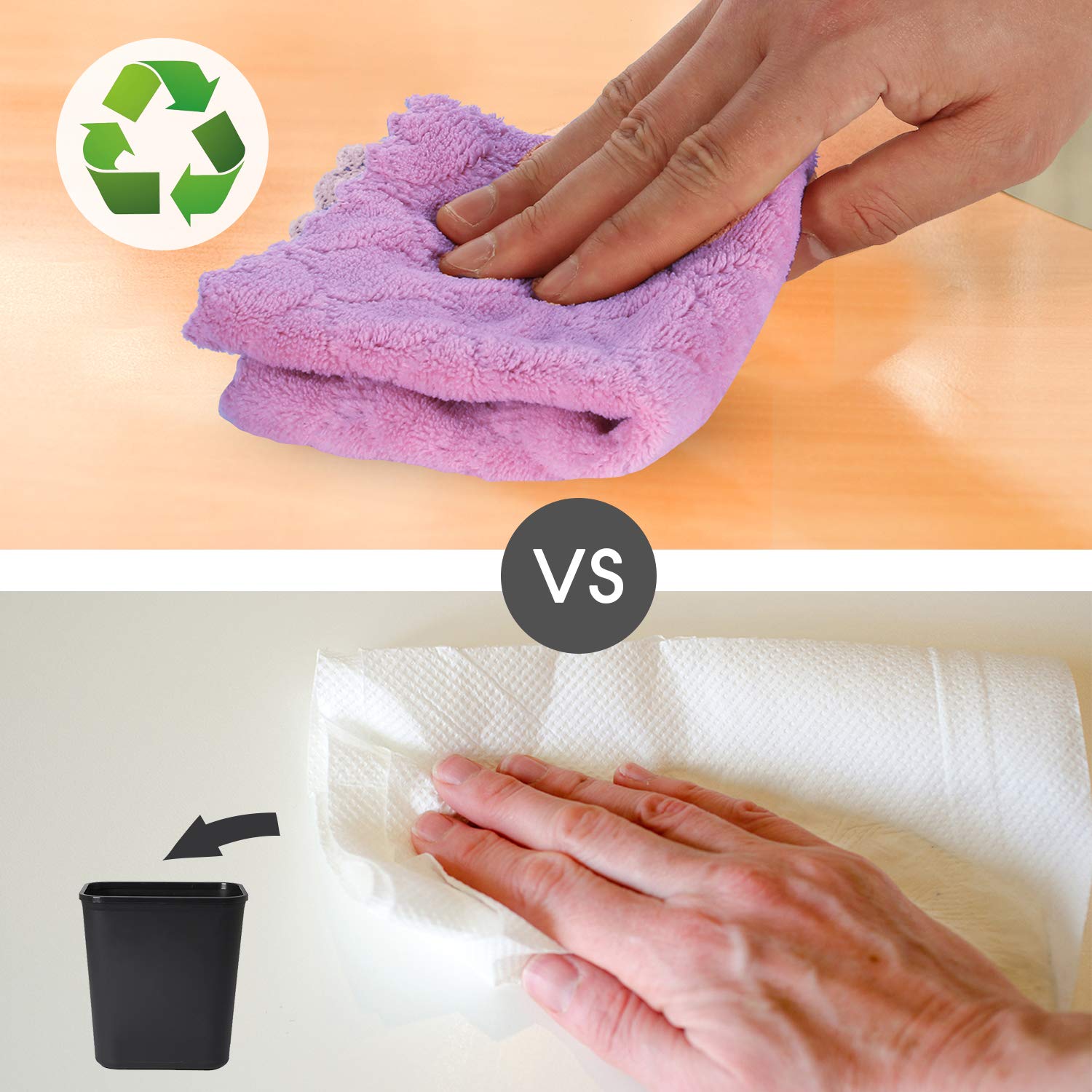 Kimteny versatile towels ideal for dusting, windows, and kitchen cleanup