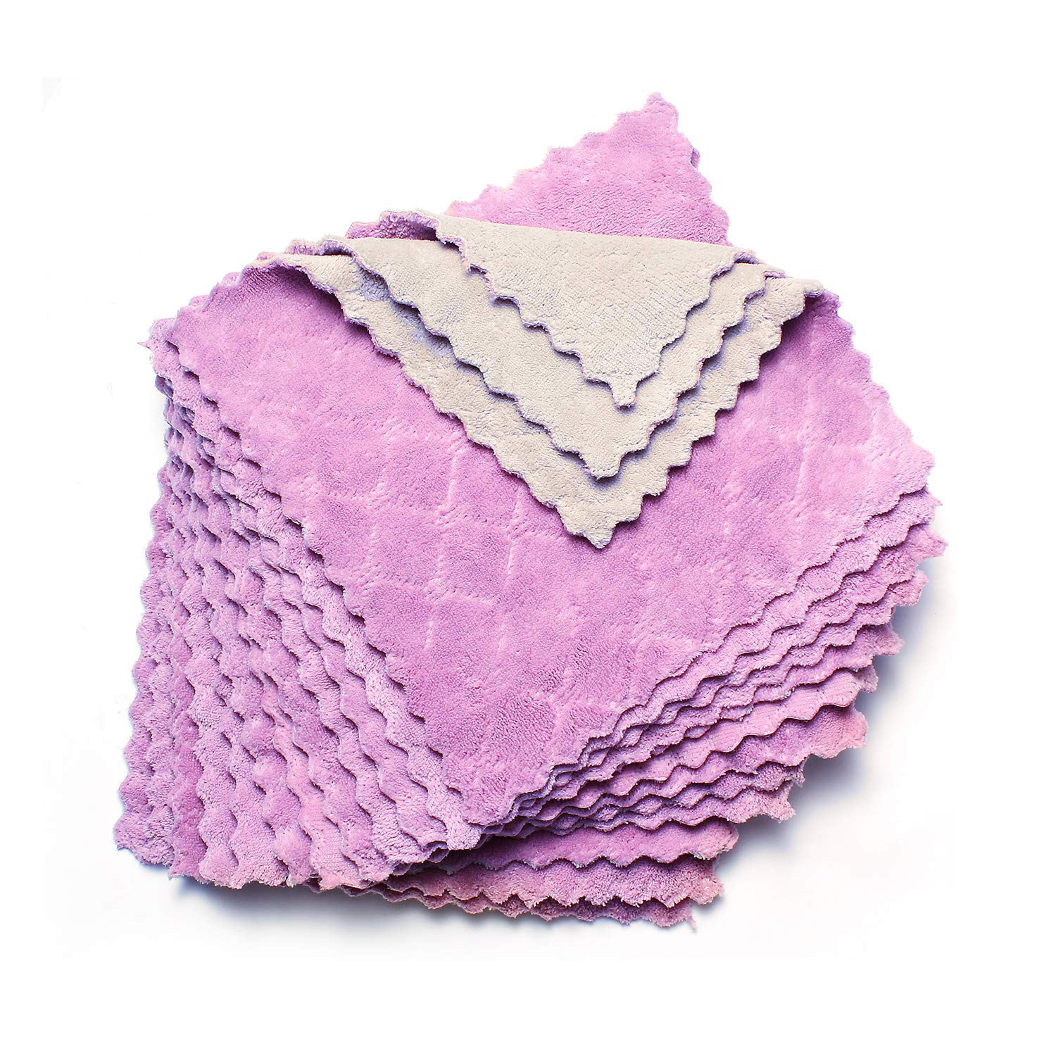 Kimteny 12-pack towels stay durable and colorfast through many washes