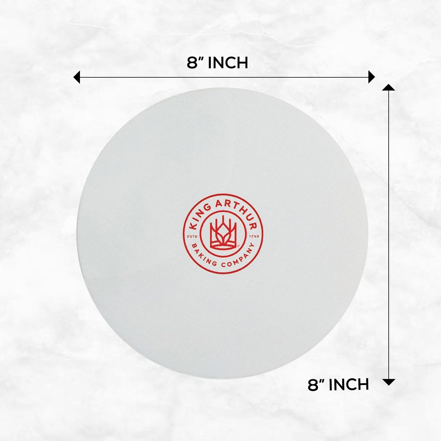 King Arthur 8-inch reusable pan liner reduces residue and speeds cleanup