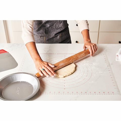 King Arthur Rolling Mat non-slip base stabilizing dough work.