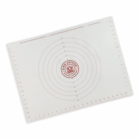 King Arthur Rolling Mat non-stick surface enabling smooth dough release.