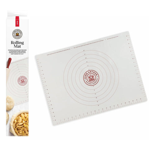 King Arthur Rolling Mat silicone surface close-up for easy dough release.