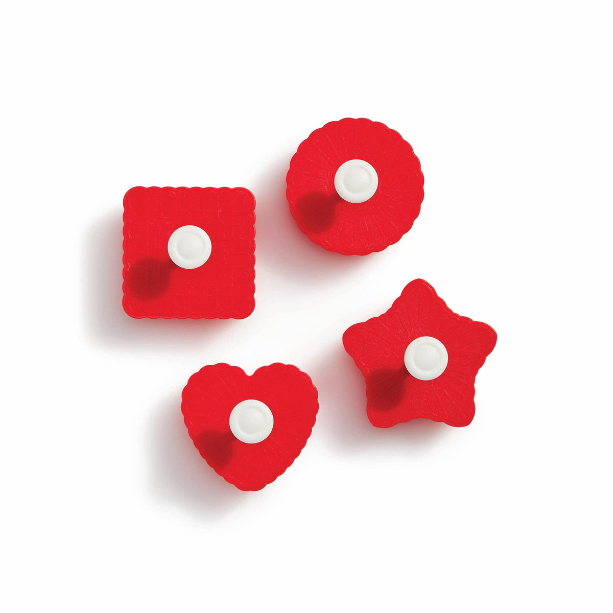 King Arthur Thumbprint Cutter Heart decorative cookies with embossed detail