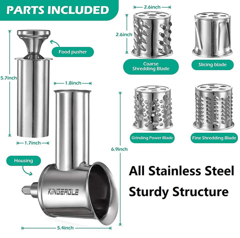 KINGEAGLE 304 stainless steel body close-up highlighting durability.