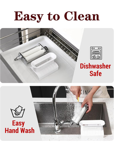 KINGEAGLE dishwasher-safe tenderizer enables easy cleanup after meals.