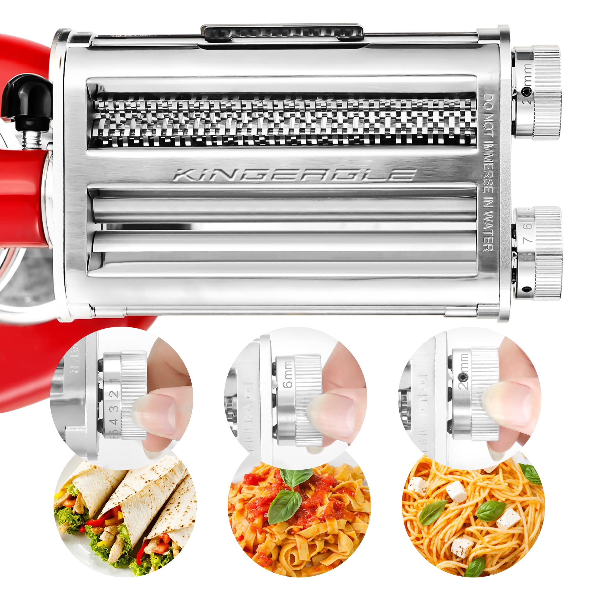 KINGEAGLE wide-sheets-144mm enable lasagna and expansive pasta dishes