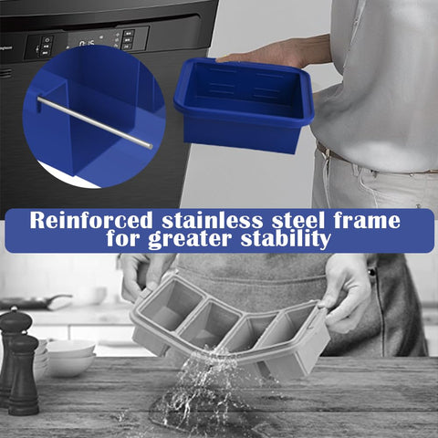Kinggrand Kitchen transparent lid preserves freshness and blocks odors.