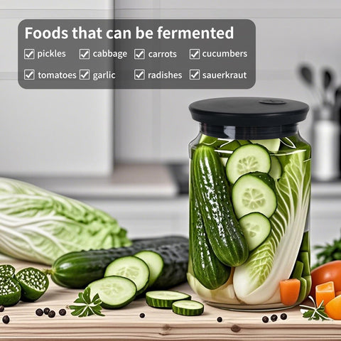 Kinggrand Kitchen dishwasher-safe lid is easy to clean and reuse.