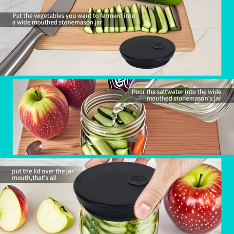 Kinggrand Kitchen dust-resistant vent reduces debris during home fermentation.