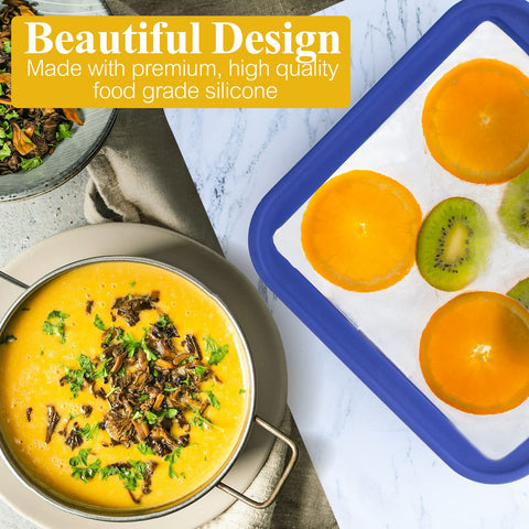 Kinggrand Kitchen silicone tray is dishwasher safe for simple cleaning.