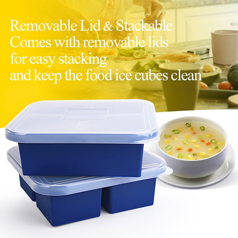 Kinggrand Kitchen dishwasher-safe silicone mold simplifies cleanup and reuse.