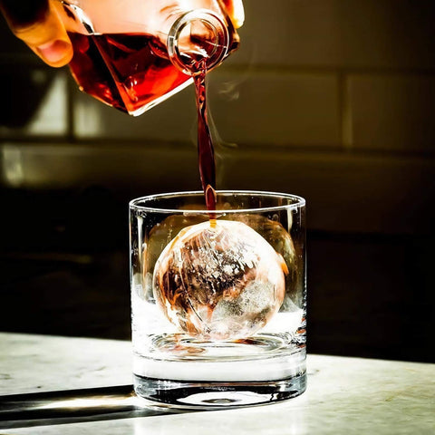 Kingrol 10oz whiskey glass offers comfortable grip and balance