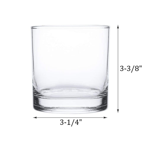 Kingrol glass with heavy base for stable serving