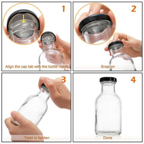 Kingrol leak-proof metal cap close-up highlights secure storage.