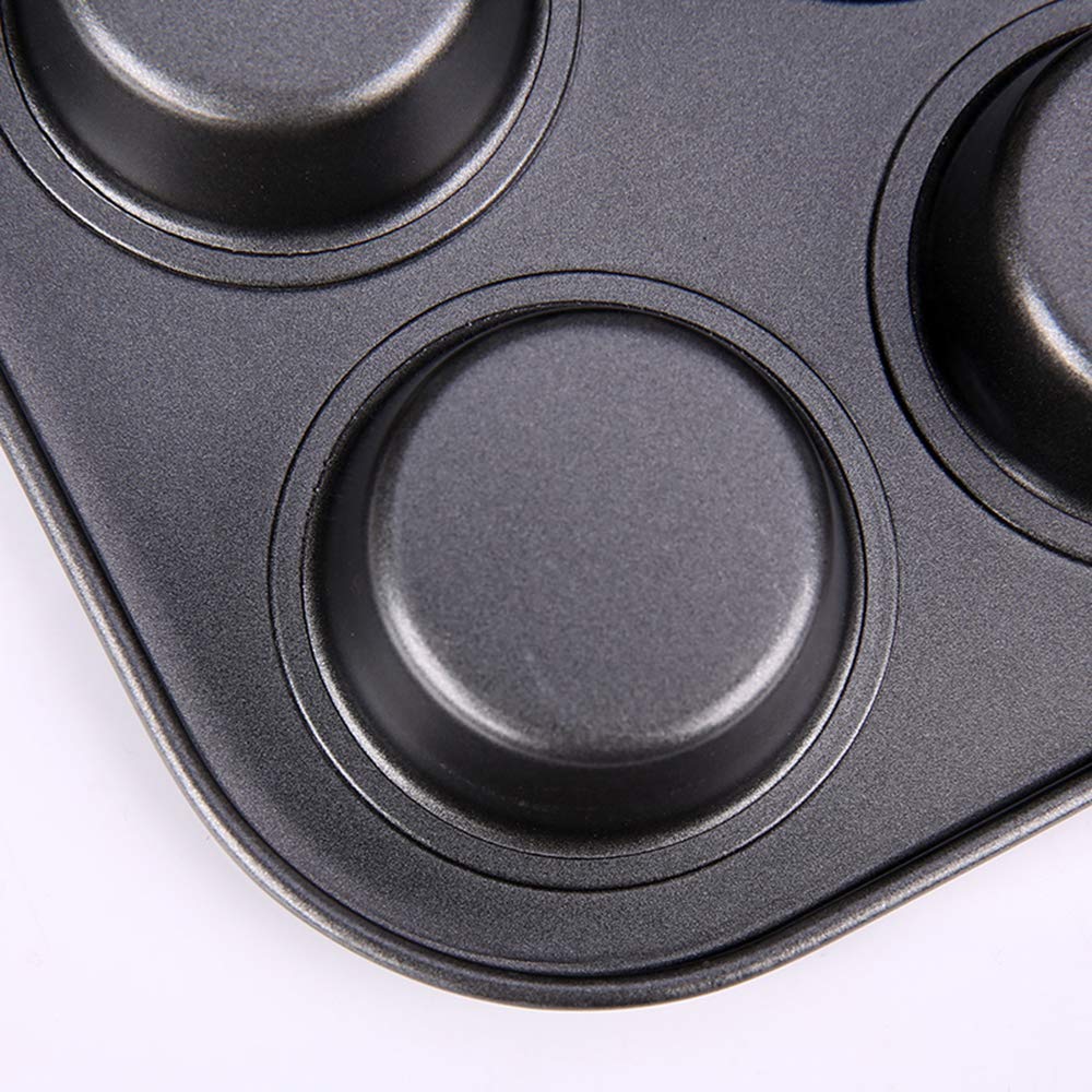 Kingrol muffin pan with extra-thick rolled edges prevents warping