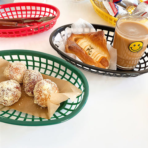 Kingrol versatile storage basket suitable for fruits, snacks, and condiments
