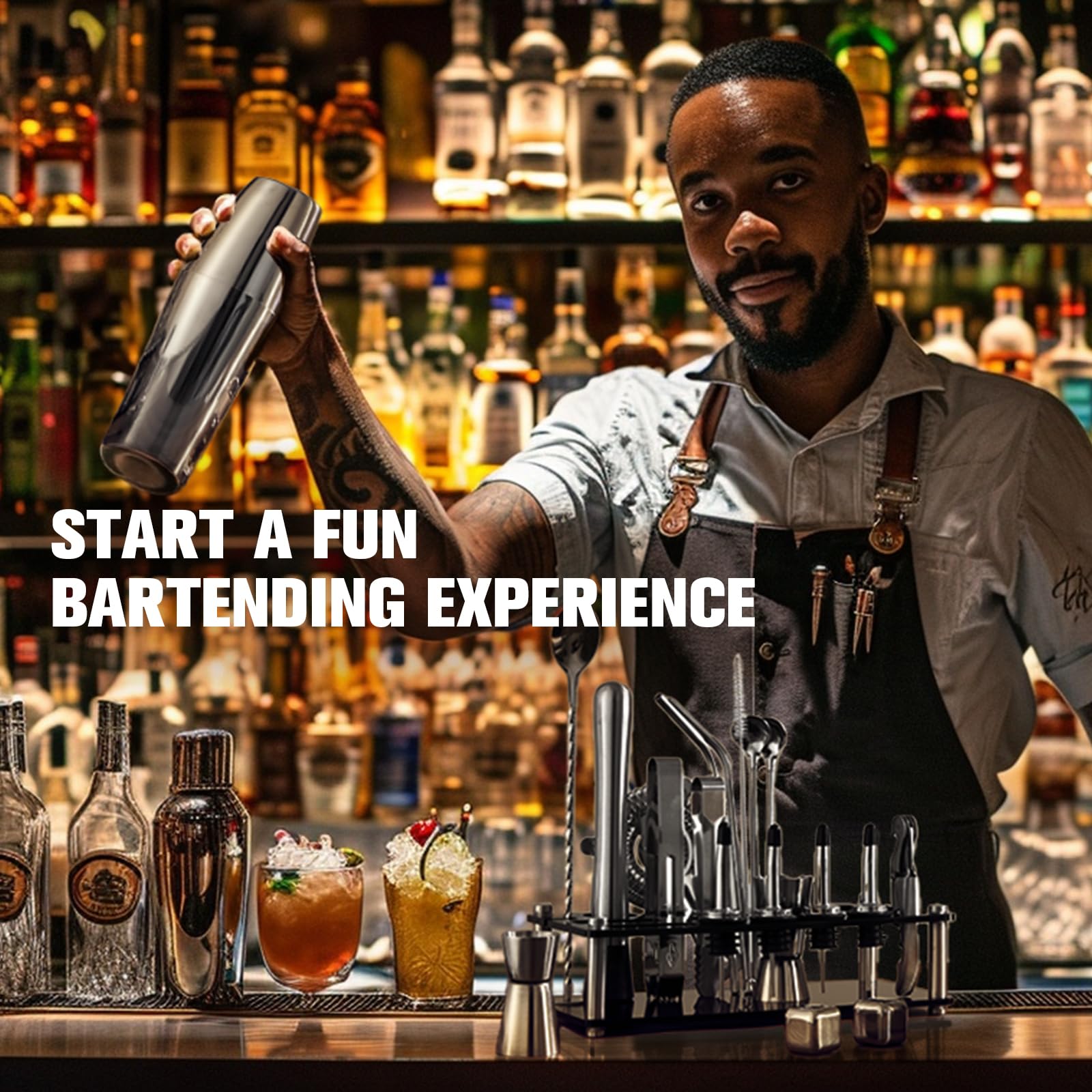 Kingrow stainless steel stones chill drinks without dilution