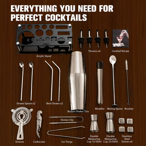 Kingrow strainer and muddler for smooth mixing