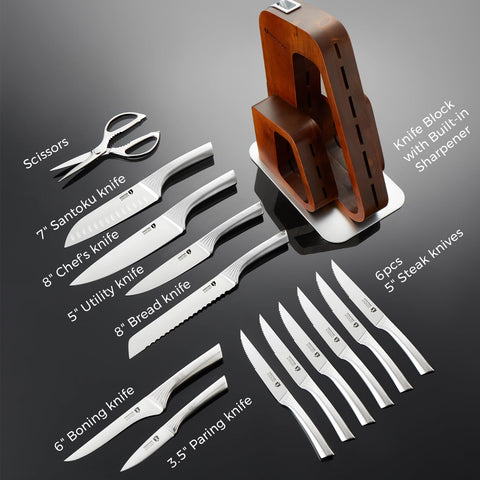 KINGSTONE 8-inch chef knife ready for precise chopping
