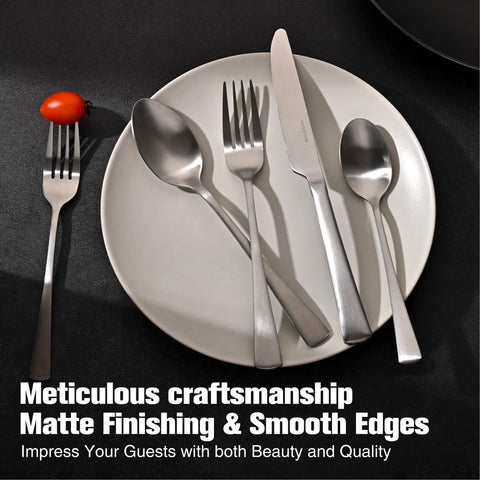 Kingstone balanced weight and thicker handles for easy, controlled handling.