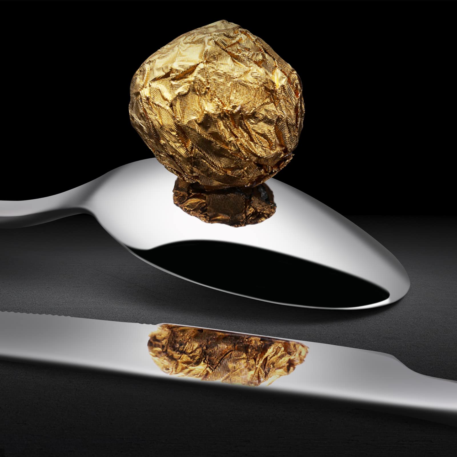 Kingstone comfortable grip and balanced weight for extended meals.