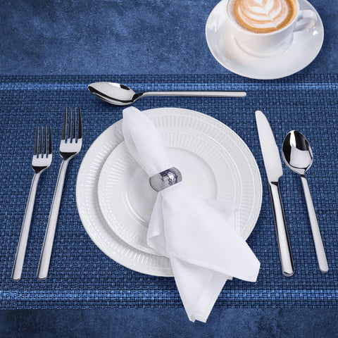 KingSTONE dishwasher-safe flatware for easy cleaning and long-lasting shine.