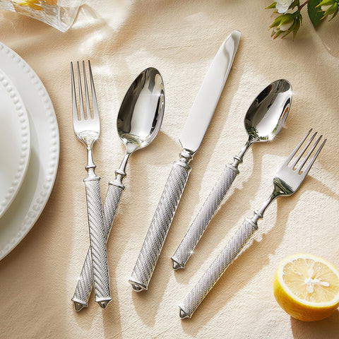 KINGSTONE dishwasher-safe flatware for easy cleanup